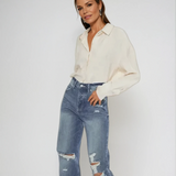 High Rise 90's Wide Leg Jeans