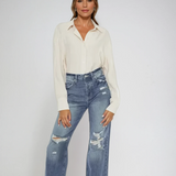 High Rise 90's Wide Leg Jeans