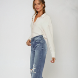 High Rise 90's Wide Leg Jeans
