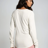 Stacy Top Sand Heather