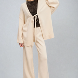 Tie Knit Cardigan