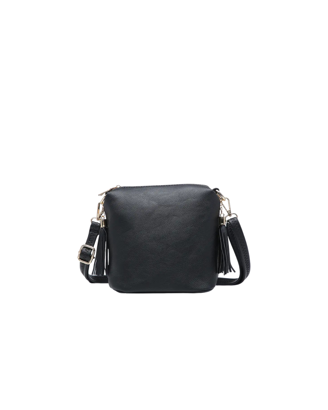 Dylan Tassel Crossbody Black