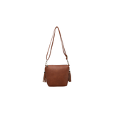 Dylan Tassel Crossbody Brown