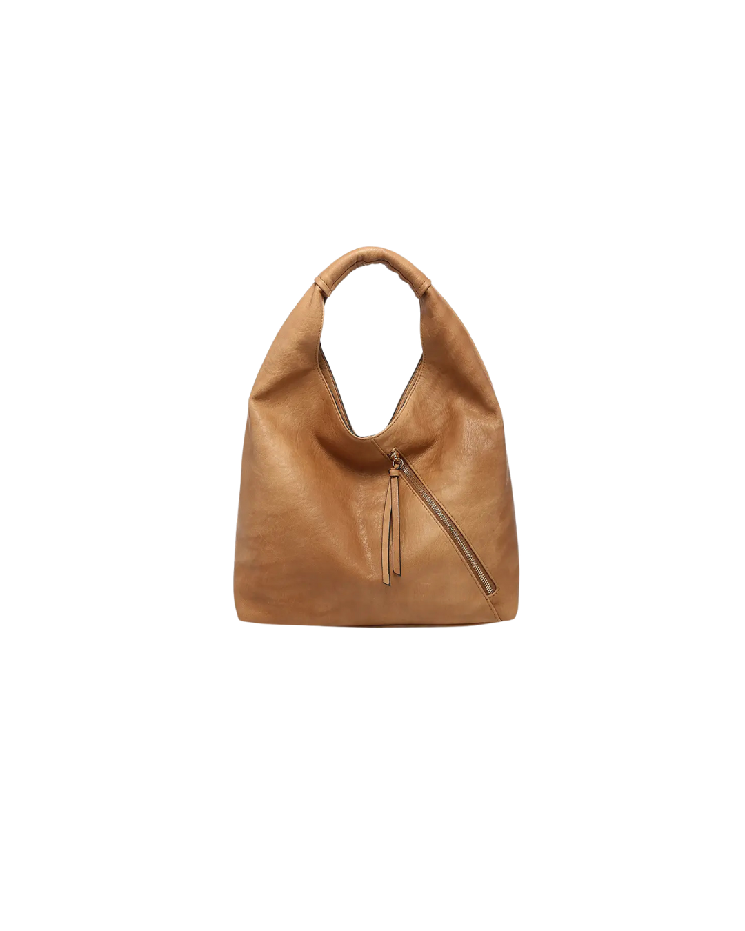 Kat Distressed Hobo Bag