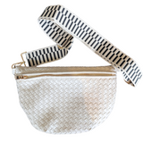 Westlyn Woven Bum Bag Cream