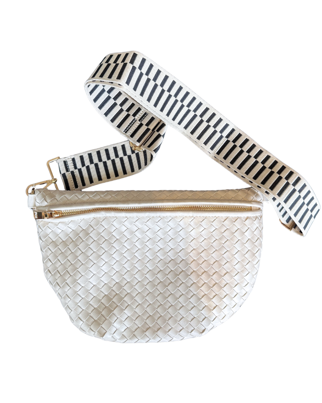 Westlyn Woven Bum Bag Cream