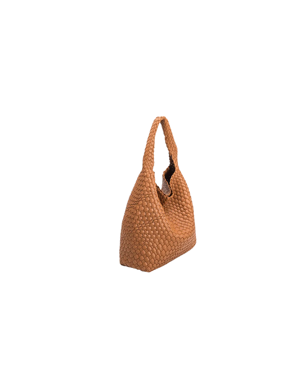 Johanna Suede Shoulder Bag Saddle