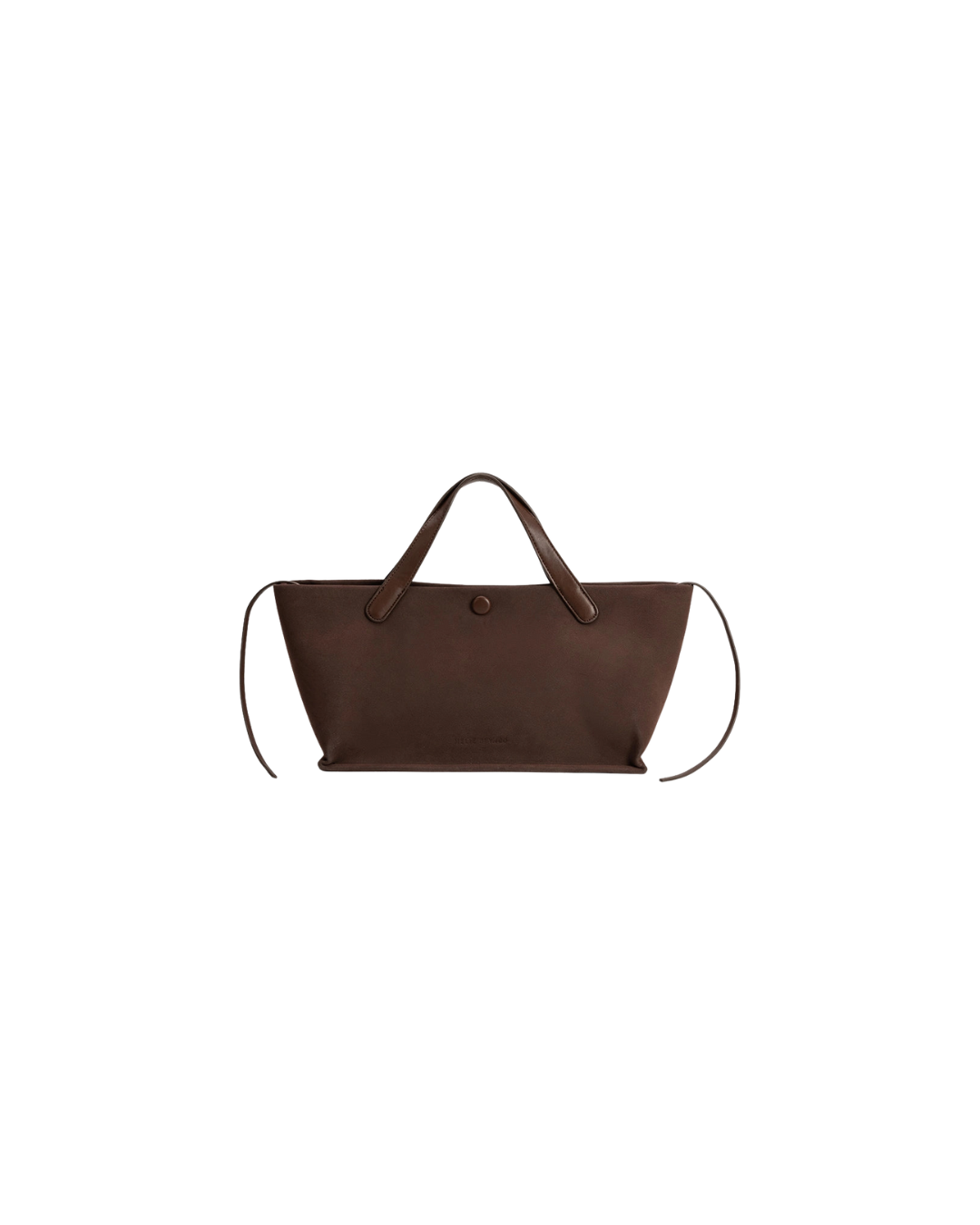 Jill Suede Tote Bag Chocolate