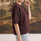 Round Neck Sweater Top