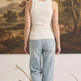 The Ellie Bra Free Tank White