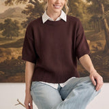 Round Neck Sweater Top