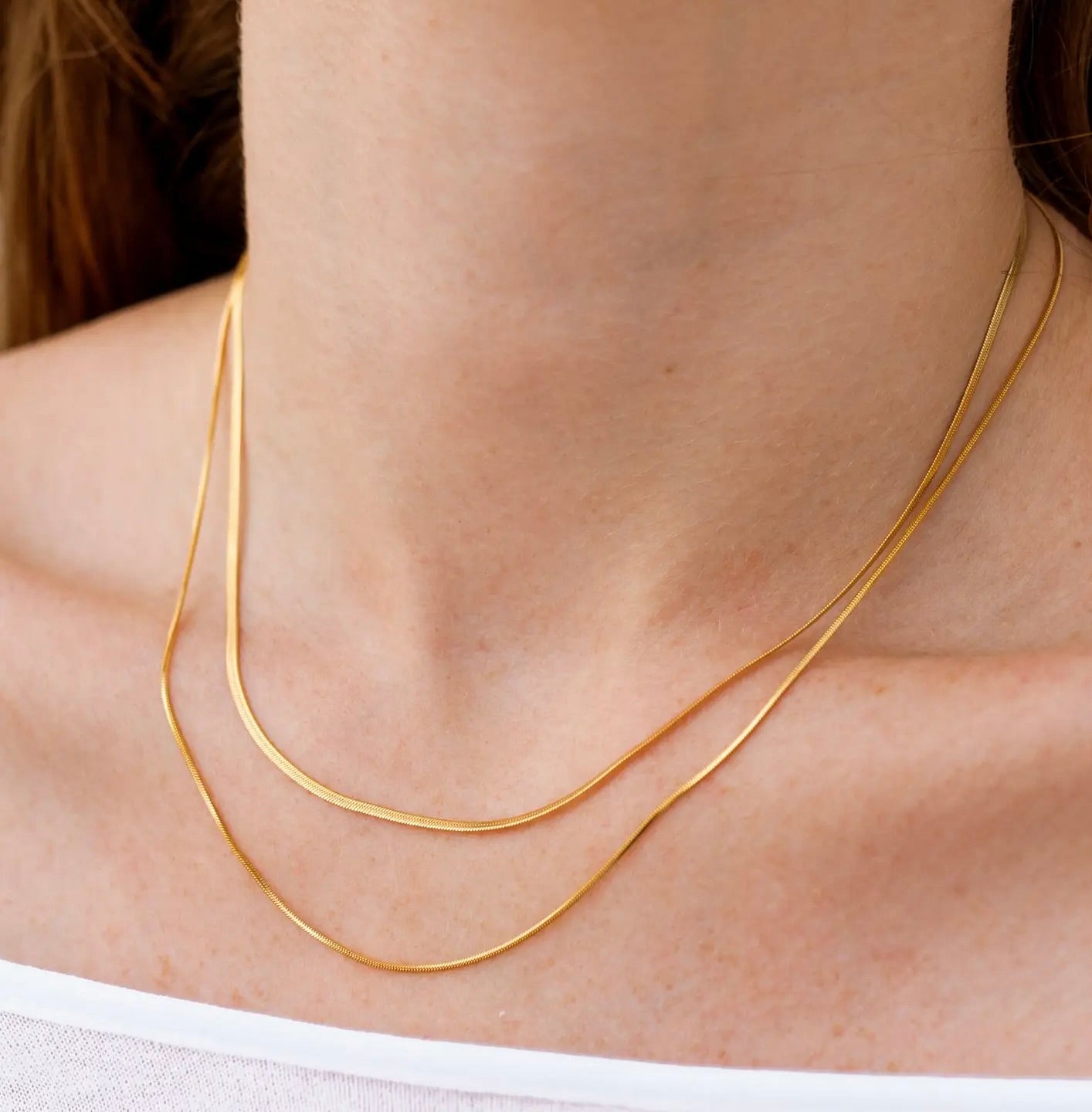 Stillness Necklace Gold