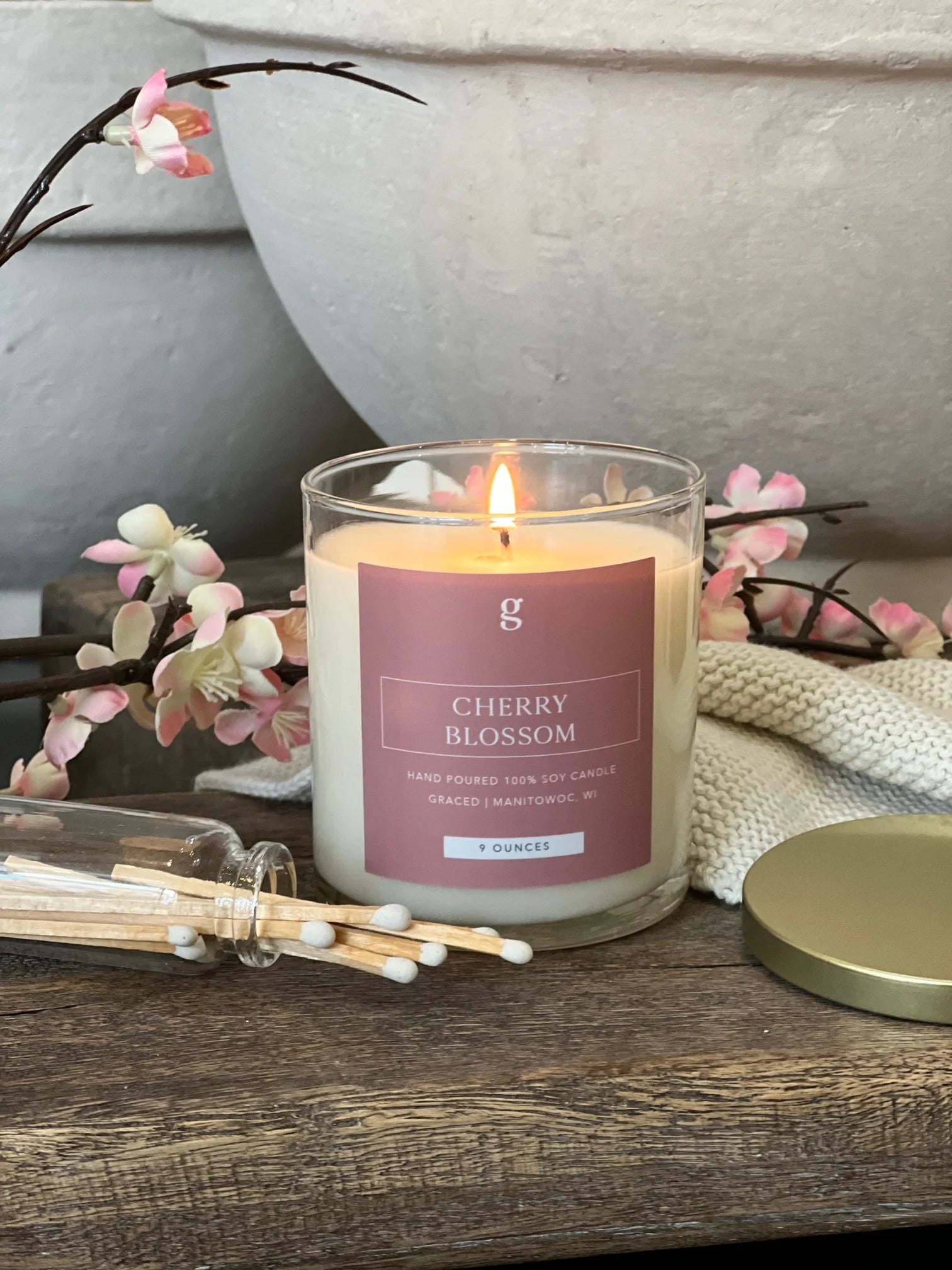 Candle- Cherry Blossom