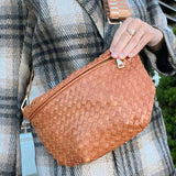 Westlyn Woven Bum Bag Brown