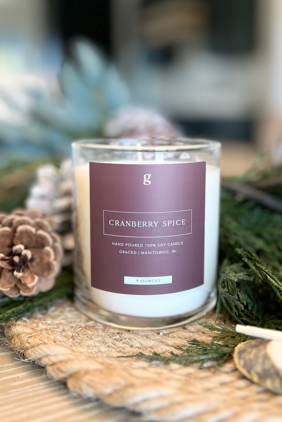 Candle- Cranberry Spice