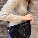 Westlyn Woven Bum Bag Black