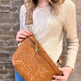 Westlyn Woven Bum Bag Brown