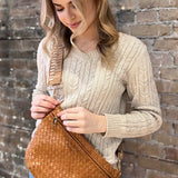 Westlyn Woven Bum Bag Brown