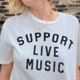 Support Live Music Tee