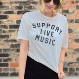 Support Live Music Tee