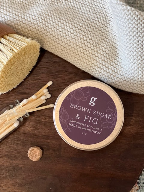 Candle- Brown Sugar and Fig