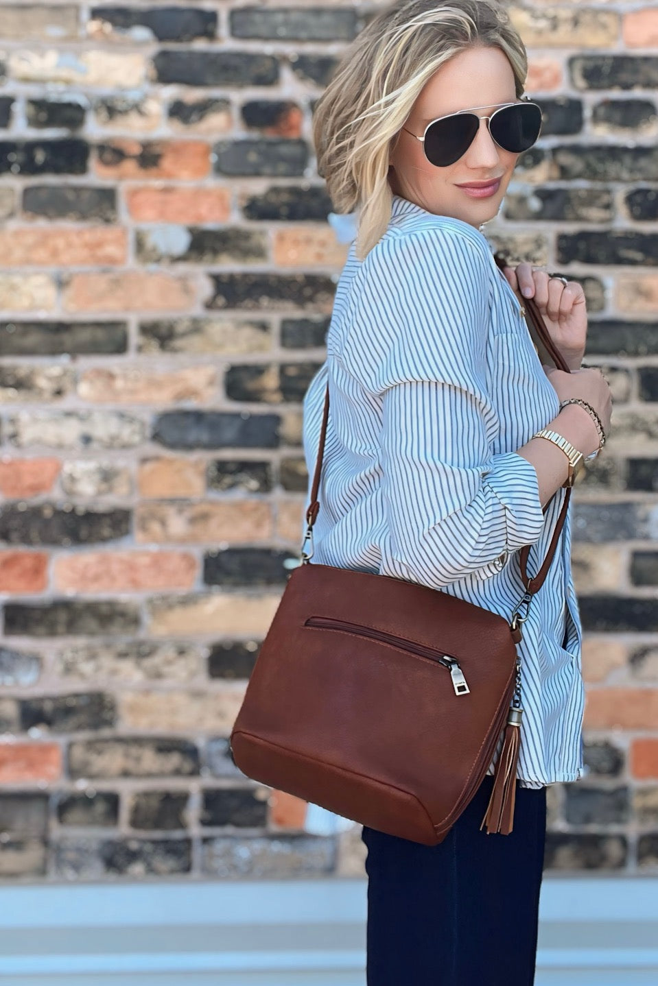 Dylan Tassel Crossbody