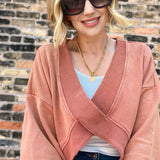 Cozy Reversible Top Terracotta