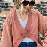 Cozy Reversible Top Terracotta