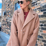 Lapel Neck Coat