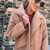 Lapel Neck Coat