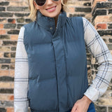 Aspen Vest Slate Blue