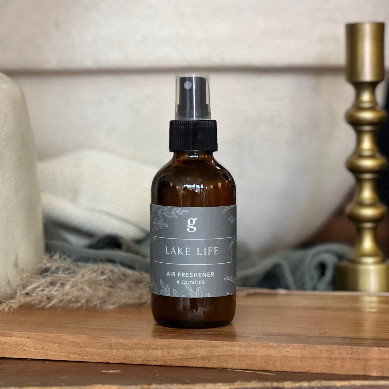 Graced Lake Life air freshener for home, featuring a natural fragrance with a lake-inspired design and fresh scent.