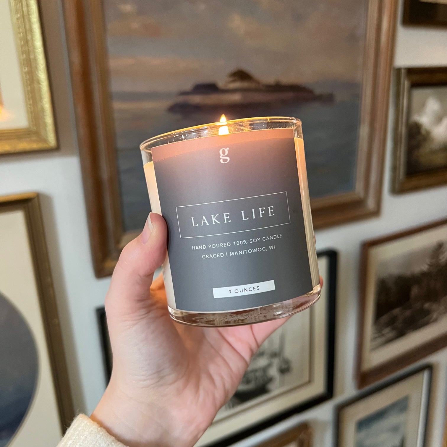 Candle- Lake Life