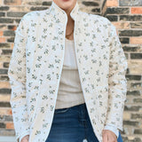 Quilted Lightweight Jacket Cream