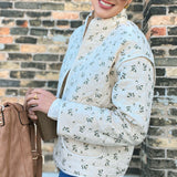 Quilted Lightweight Jacket Cream