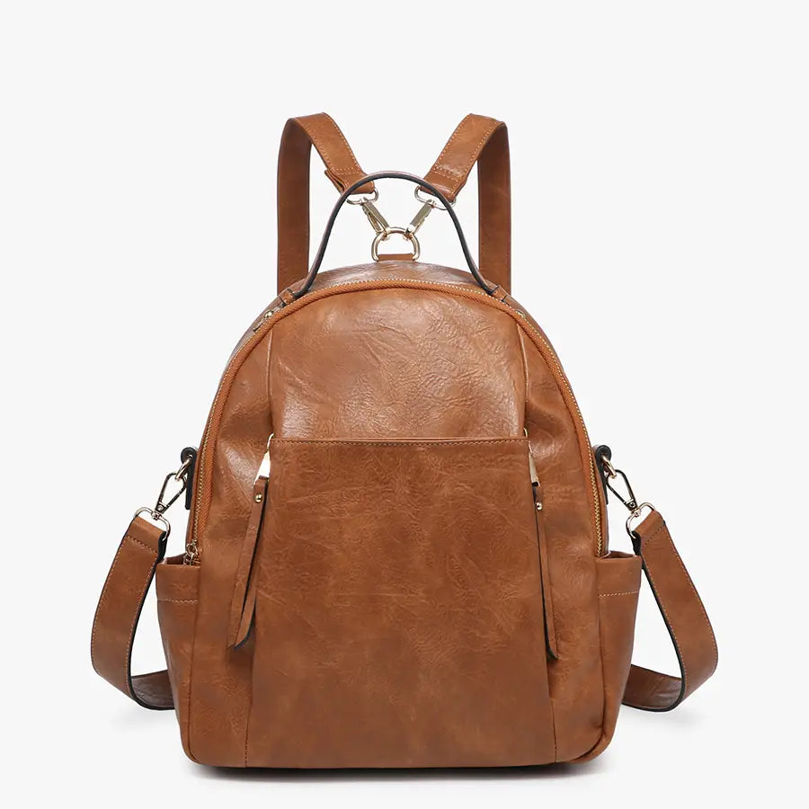 Lillia Convertible Backpack Brown