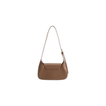 Brown handbag on a white background