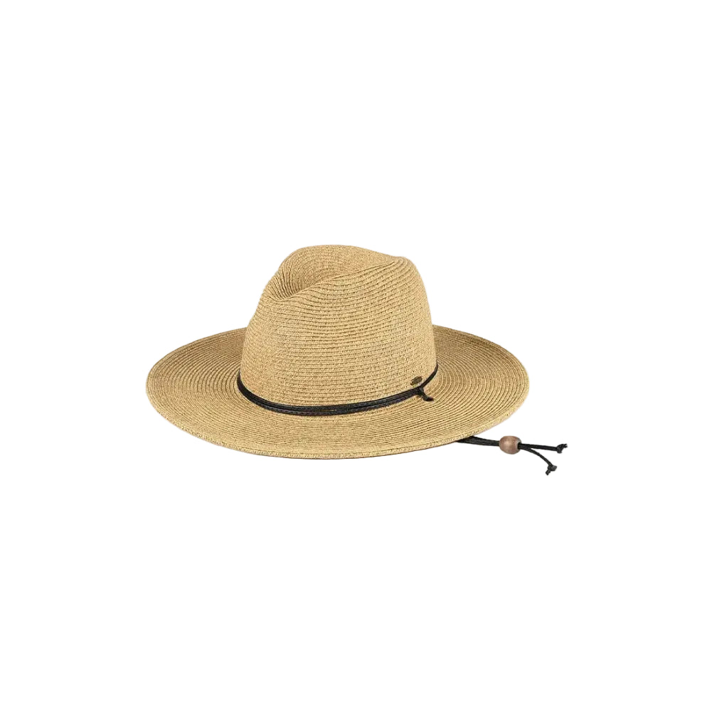 Hana Panama sun hat with wide brim and woven straw design, perfect for stylish outdoor accessories.