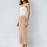 Floral Printed Midi Skirt