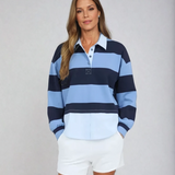 Wide Stripe Knit Top