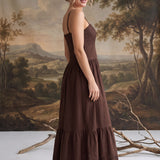 Esti Embroidered Maxi Dress