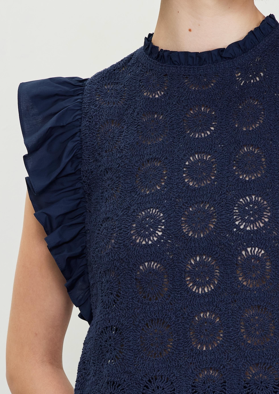 Crochet Detail Top