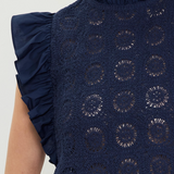 Crochet Detail Top