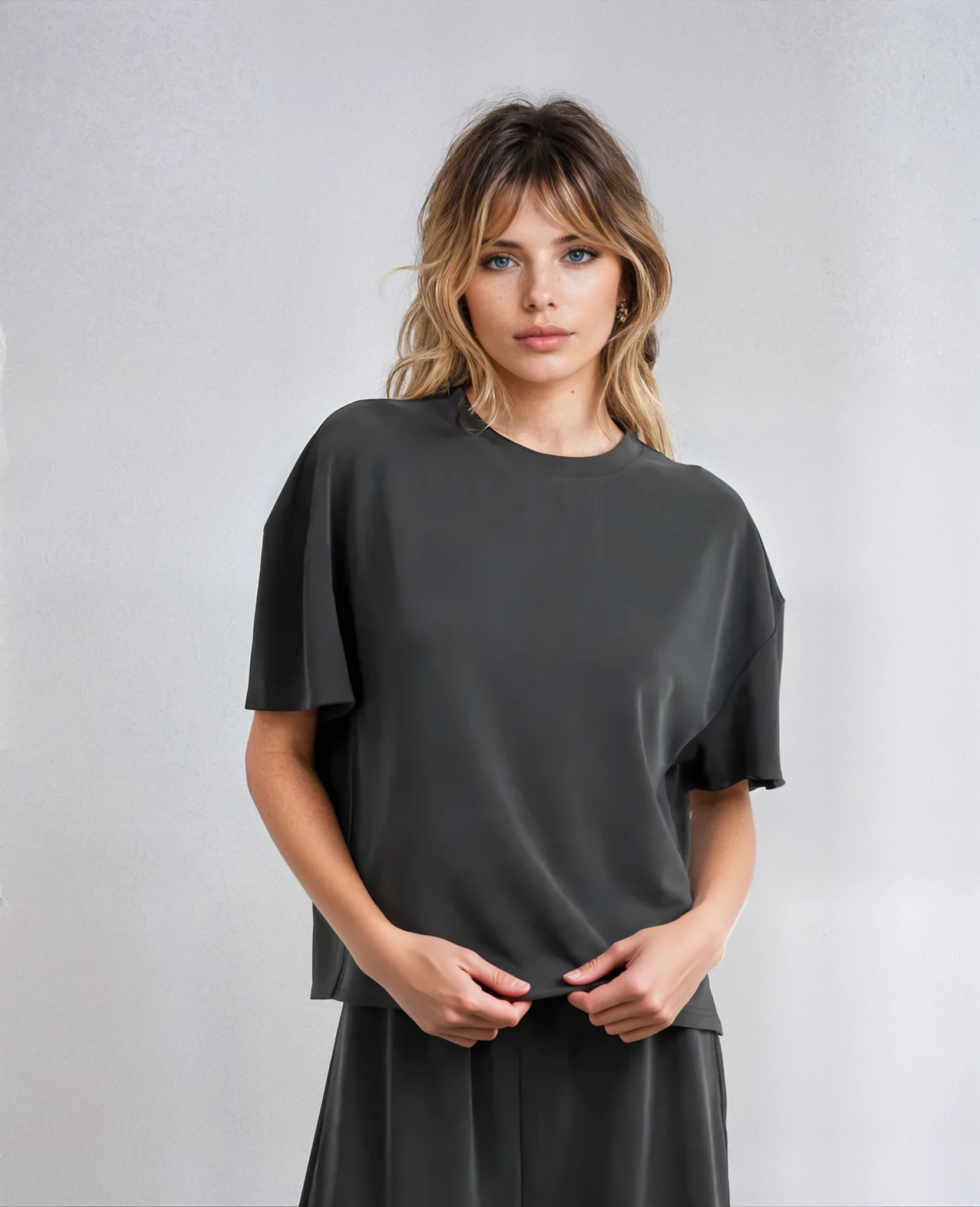 Loose Fit T-Shirt Charcoal