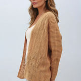 Chunky Crochet Knit Cardigan