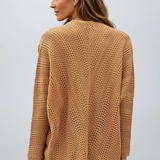 Chunky Crochet Knit Cardigan