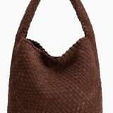 Johanna Suede Shoulder Bag Tobacco