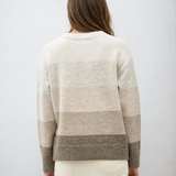 Gradation Color Block Sweater