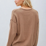 Inside Out Pullover Sweater