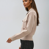 Zip Up Sweater Jacket